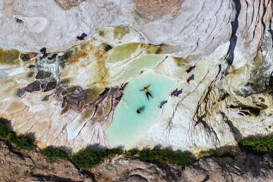 "Van'ın Pamukkale'si"yeni turizm rotası oldu - 2