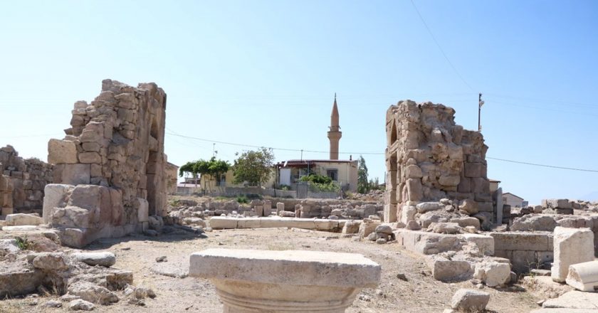 Tyana Antik Kenti'nde sekizgen kilise ortaya çıkarıldı