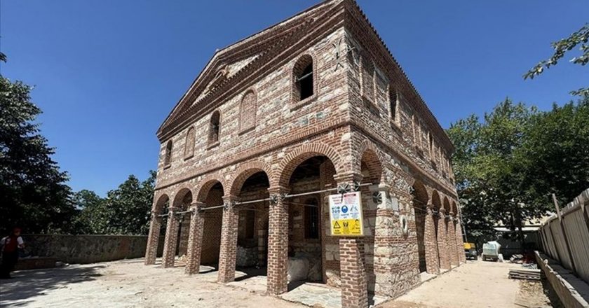 Bursa'daki tarihi cami restorasyonla birlikte restore ediliyor