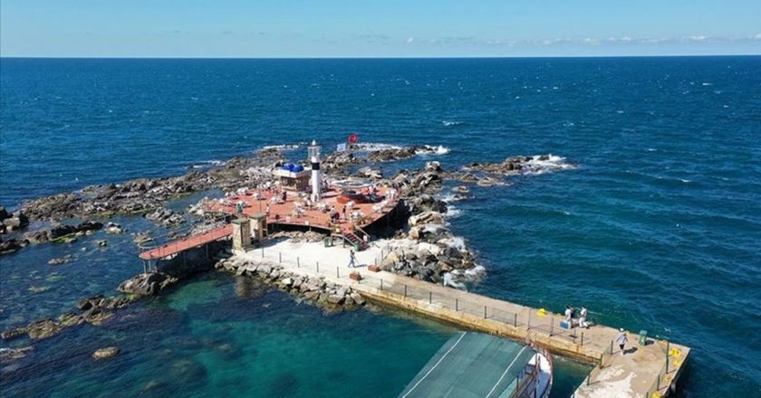 Karadeniz'in yeni tatil beldesi Fatsa Adası turistlerin ilgi odağı