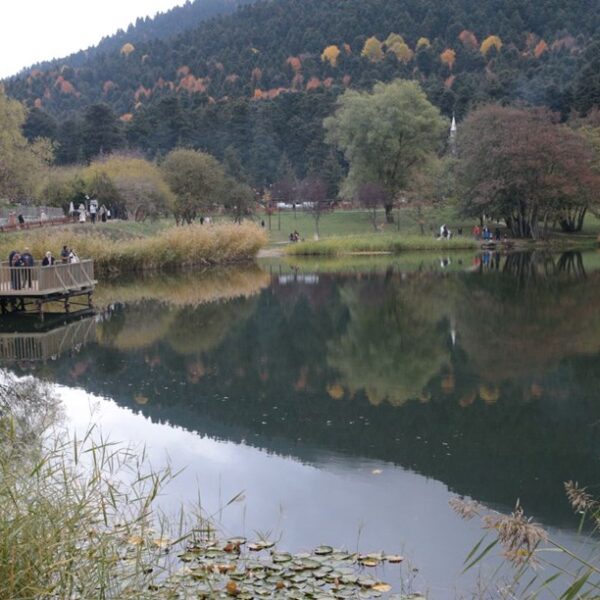 Bolu Gölcük Tabiat Parkı’na yoğun ilgi