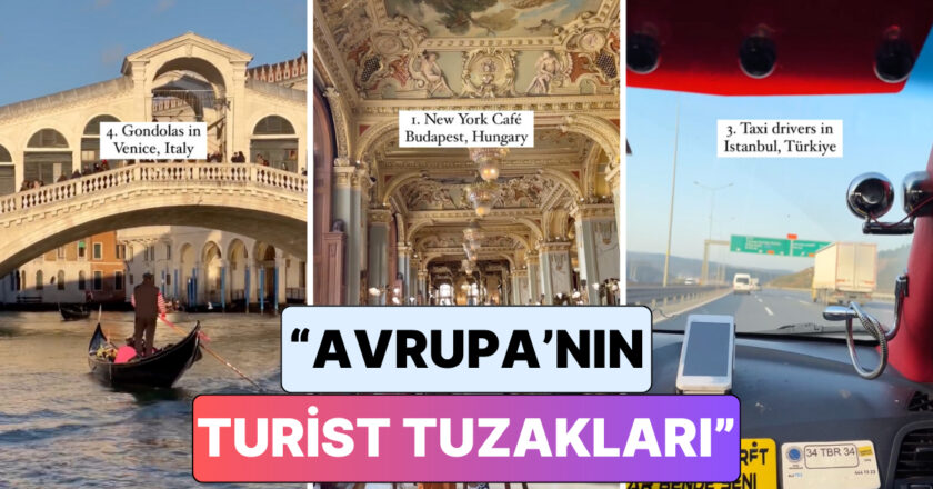 Bir gezgin Avrupa’daki en kötü turist tuzaklarını paylaştı: taksi şoförleri turistlerin dilinde.