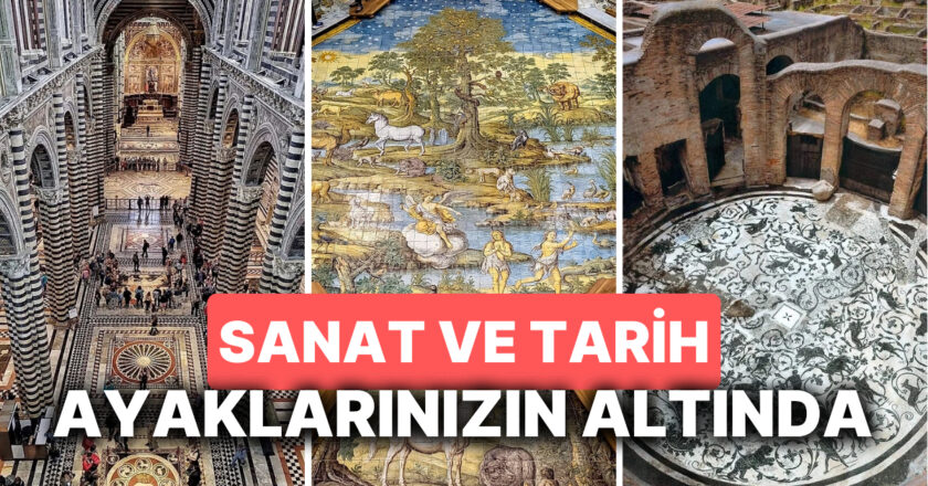 Ayaklarınızın altında tarih ve sanat! Basmayı göze alamayacağınız İtalyan mozaik zeminler!