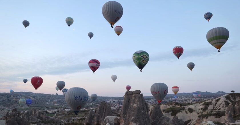 Kapadokya her yıl milyonlarca ziyaretçiye ev sahipliği yapıyor