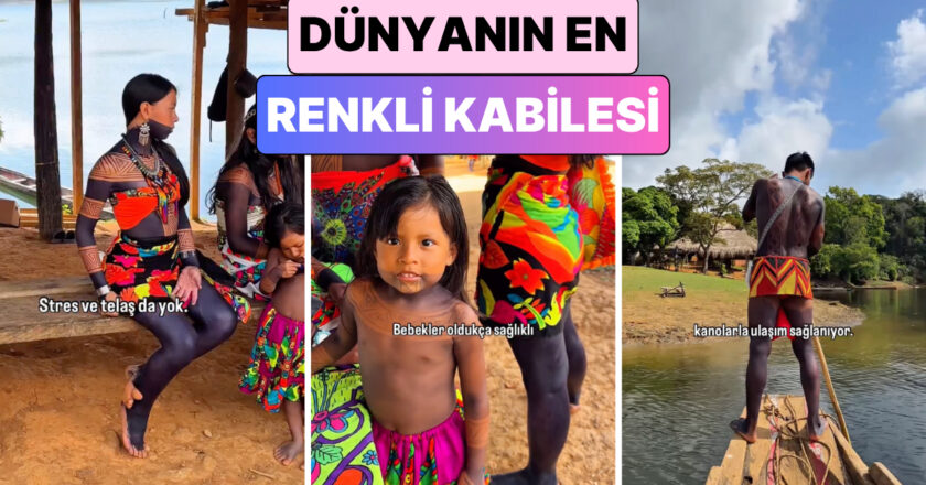 Bir Animasyon Filminden Fırlamış Gibi Görünen Dünyanın En Renkli Kabilesine Bayılacaksınız