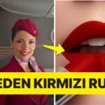 Uçuş Görevlilerinin Neden Kırmızı Ruj Sürdüğünü Biliyor musunuz?