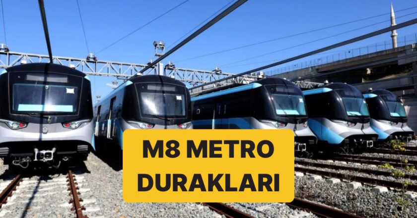M8 Bostancı-Parseller Metro Durakları ve Seferleri