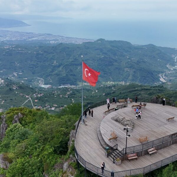 Ordu’daki Yoroz Kent Ormanı’na yoğun ilgi