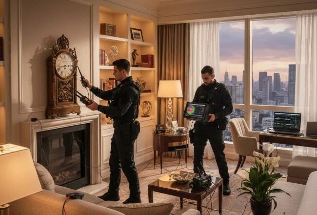 Uzaktan ses dinleme cihazı böcek tespitinde profesyonel çözümler