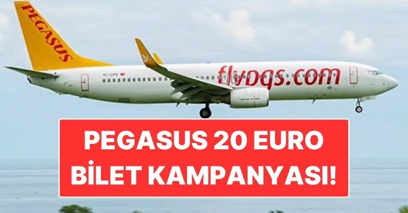 Pegasus’un 20 Euro Bilet Fırsatı Ne Zaman? 5-6 Kasım’da Hangi Ülkelerde Geçerli?